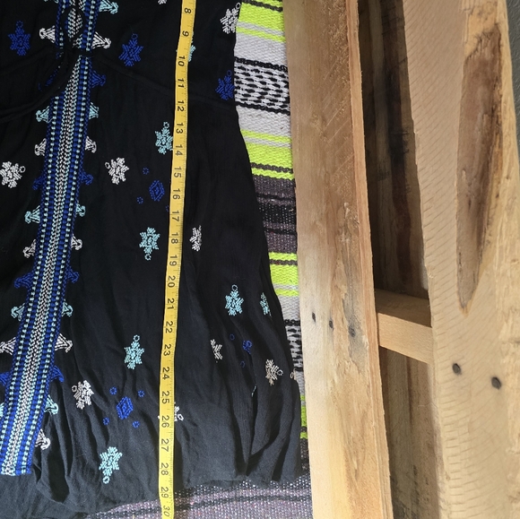 Free People Black Floral Dress Size:S - Picture 10 of 10